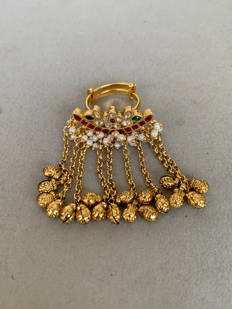 JV458 Antique Jadau Ring