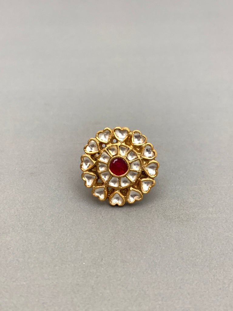 JV483R  Heritage Jadau Ring