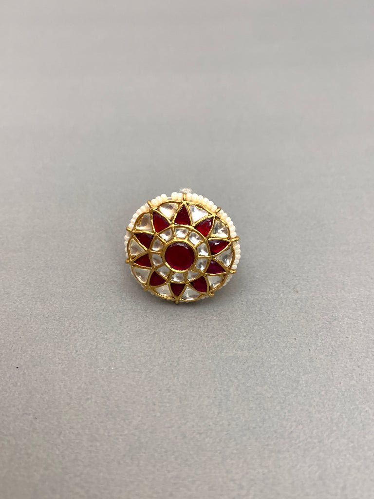 JV524  Heritage Jadau Ring