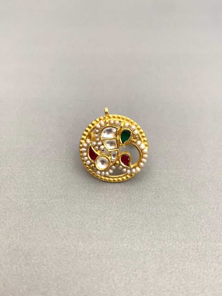JV628  Heritage Jadau Ring