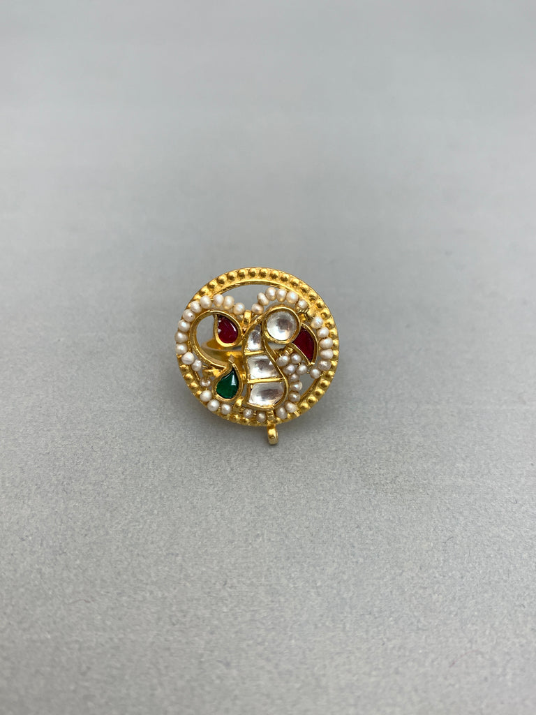 JV628  Heritage Jadau Ring