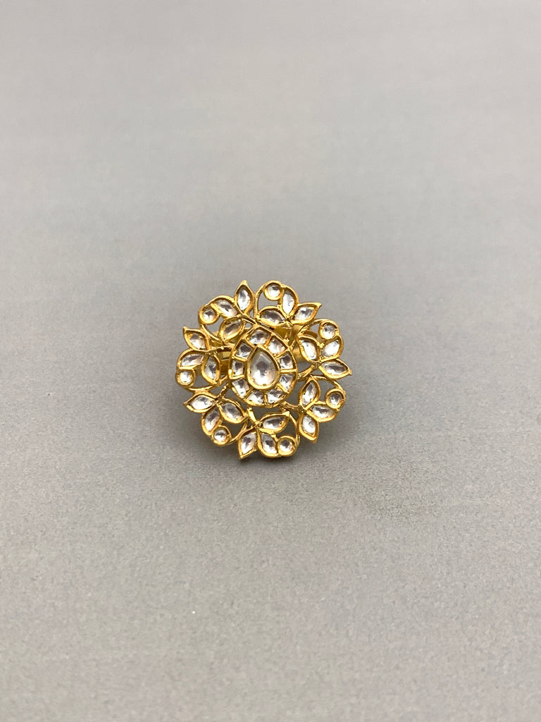 JV676W  Heritage Jadau Ring