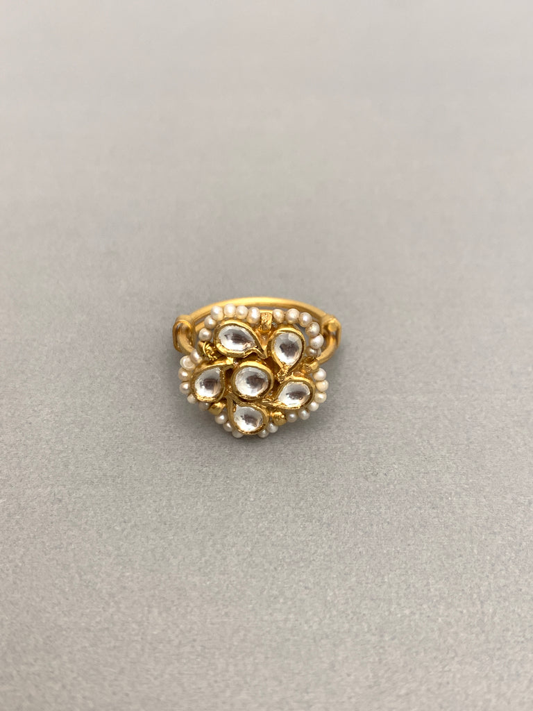 JV682W  Heritage Jadau Ring