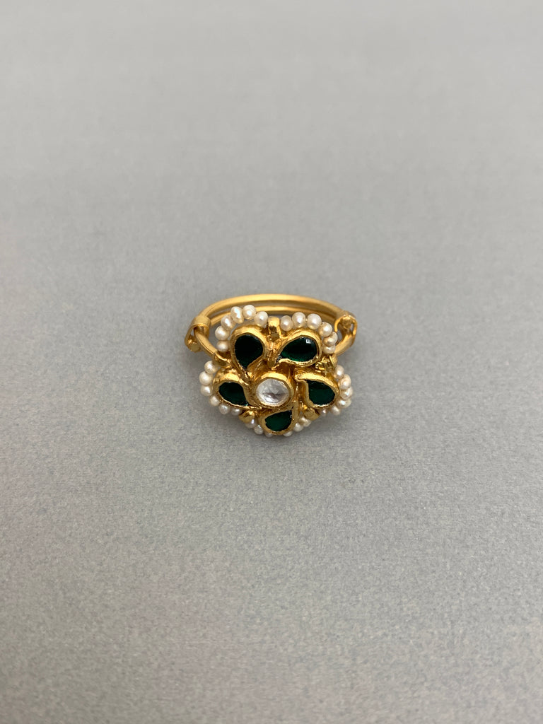 JV682G  Heritage Jadau Ring