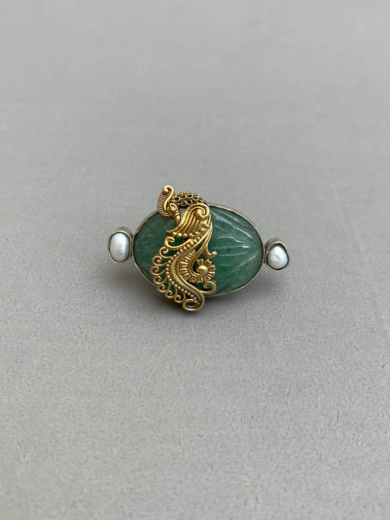 JV541 Maahru Silver Ring