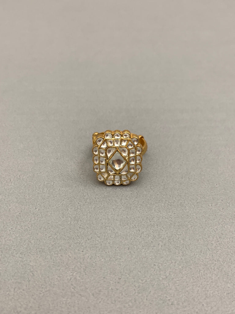 JV699W Jadau Ring