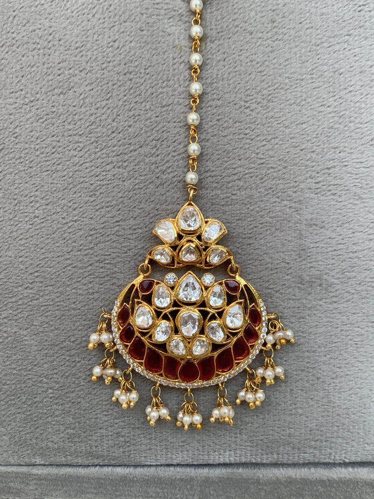 KK587 Moissanite Mangtika