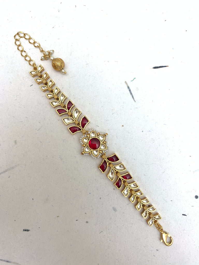 MB814R  Antique Jadau Bracelet