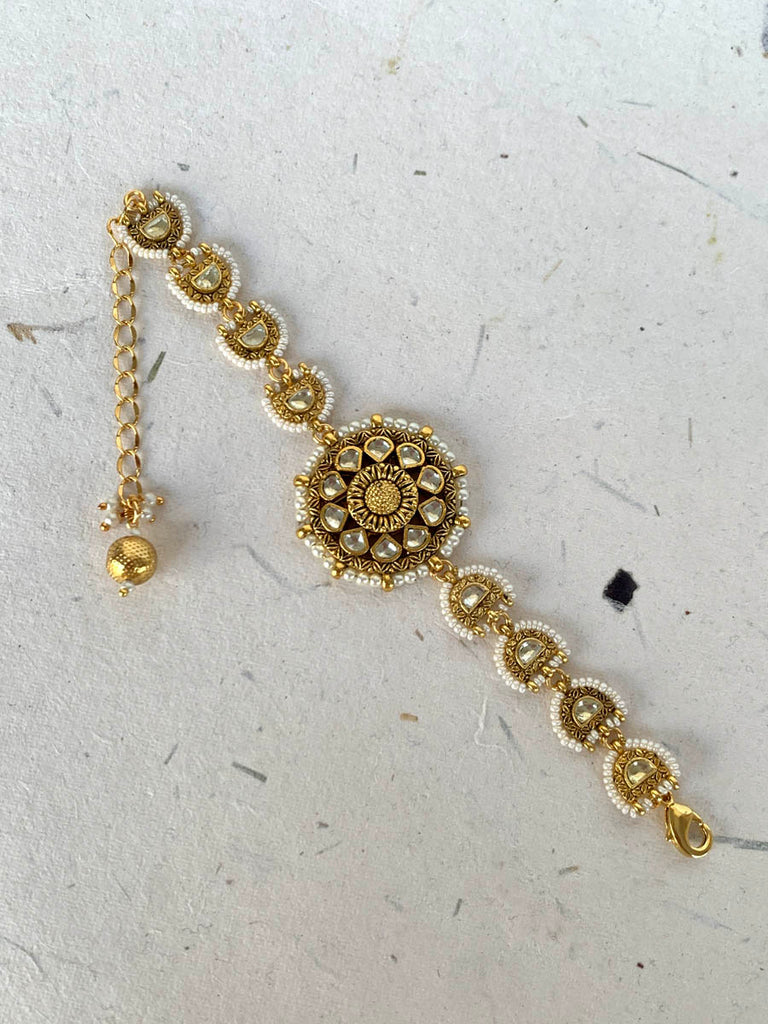 MB902 White Jadau Bracelet