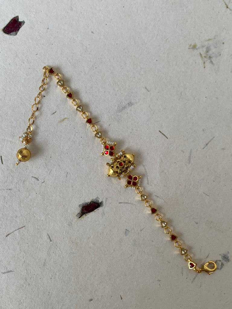 MB909 Antique Jadau Bracelet