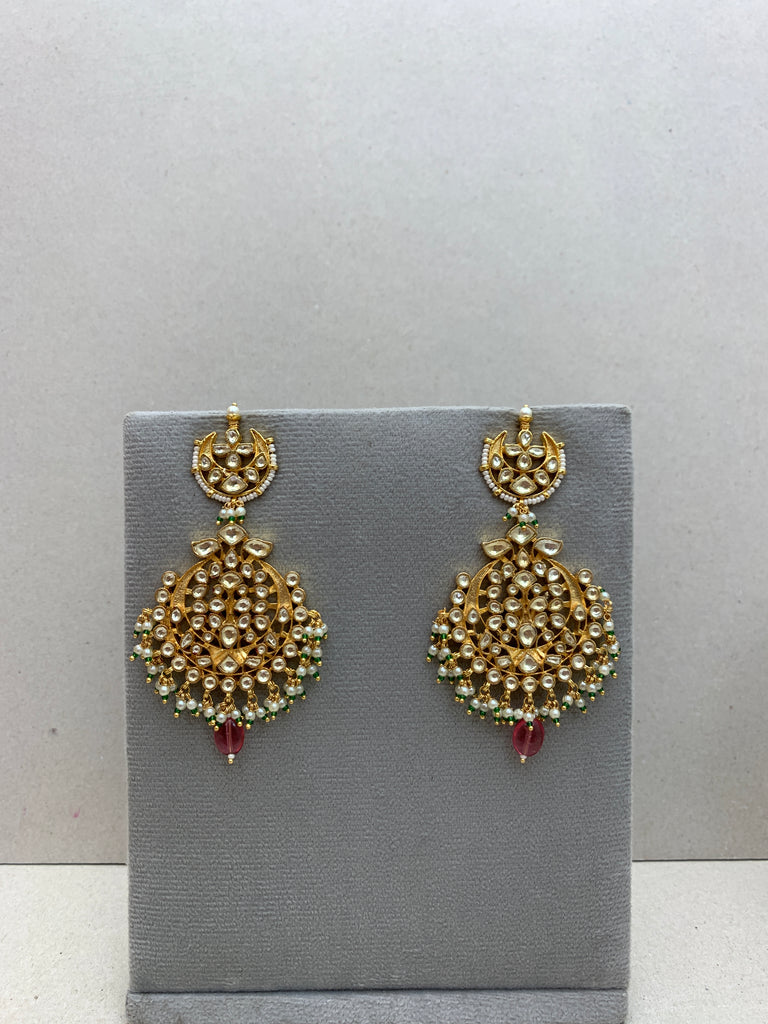 ME085W Jadau Earrings