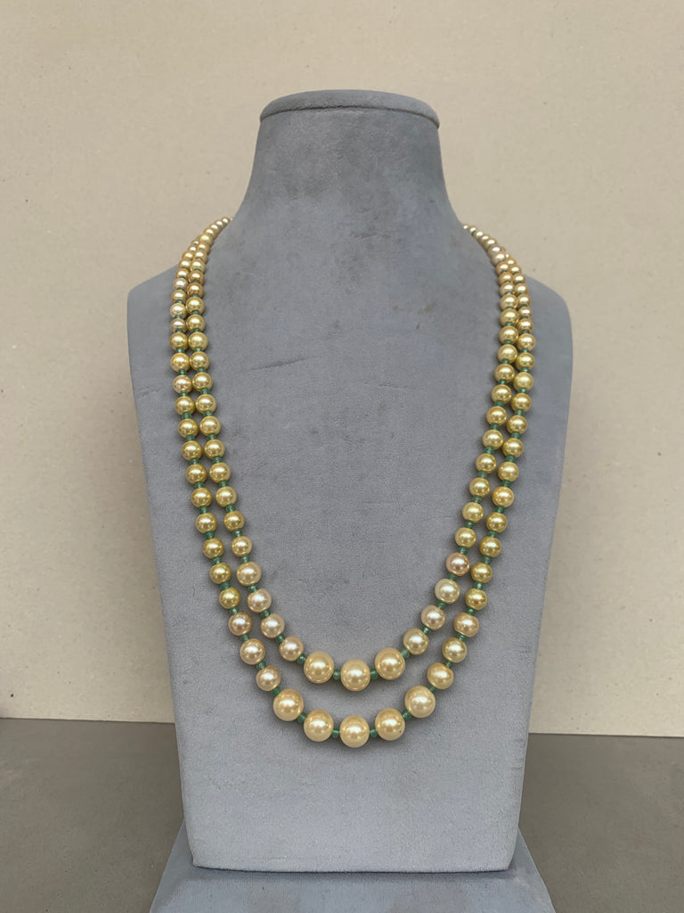 ML229 White Pearl Mala