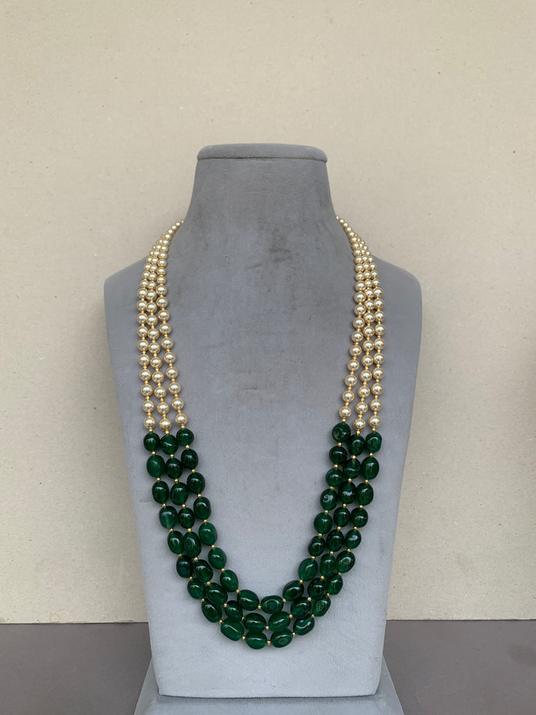 ML244 Green Pearl Mala
