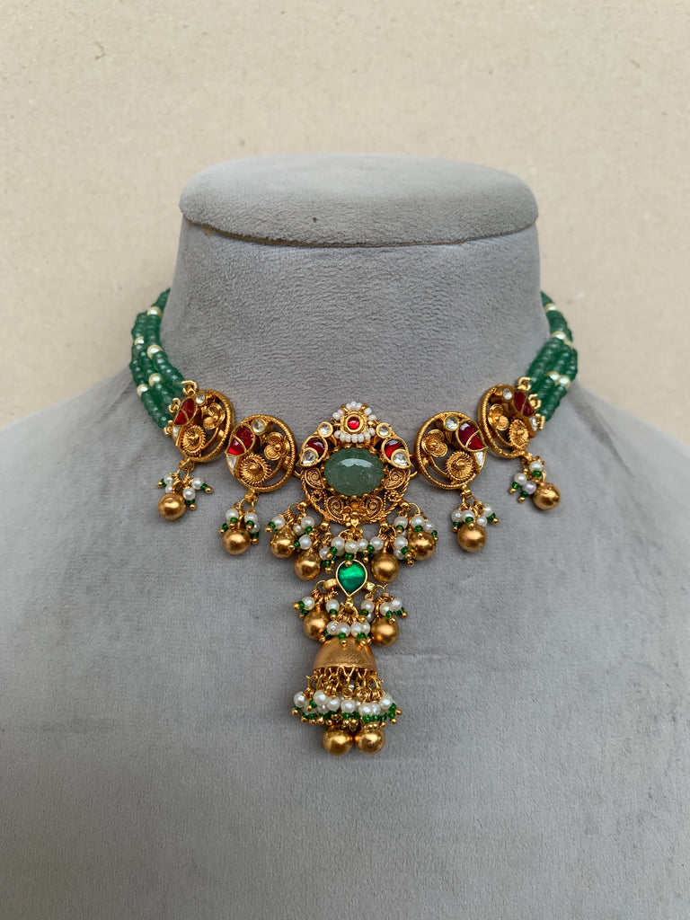 MM1338 Antique Jadau Set