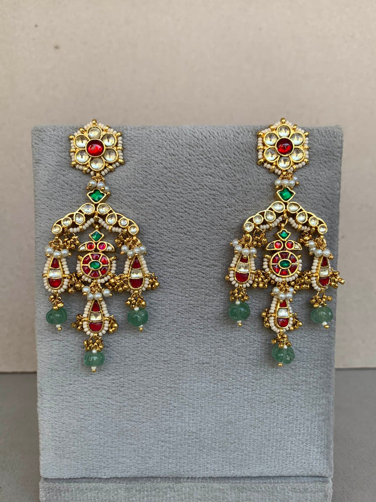 TN029 Jadau Earrings