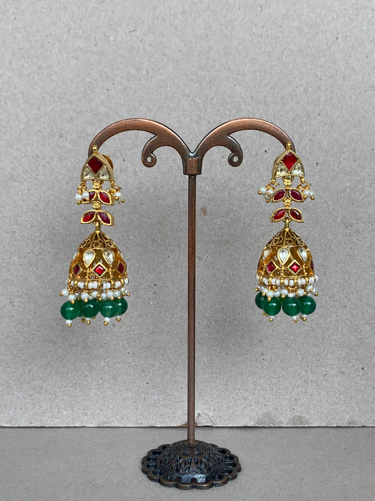 MM706 Jadau Earrings