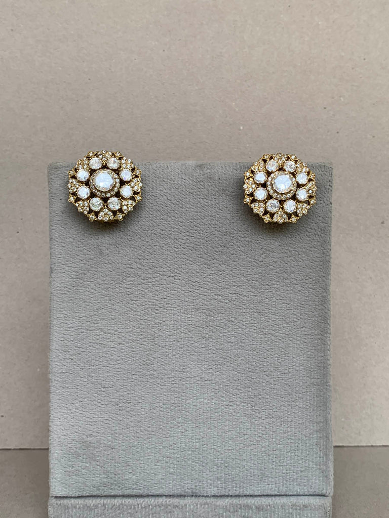 MZ174 White Moissanite Earrings