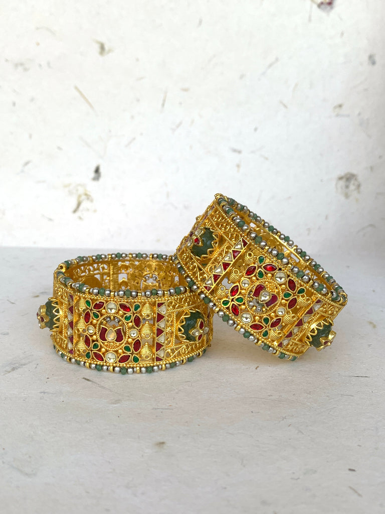 MB1026 Multi Jadau Bangle