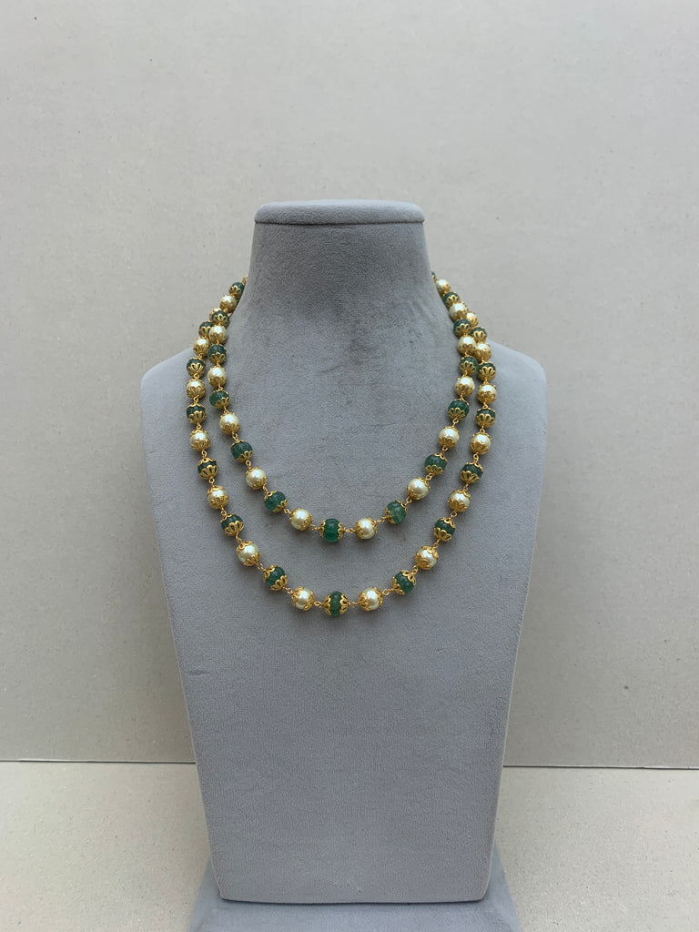 ML383 Pearl Green Mala