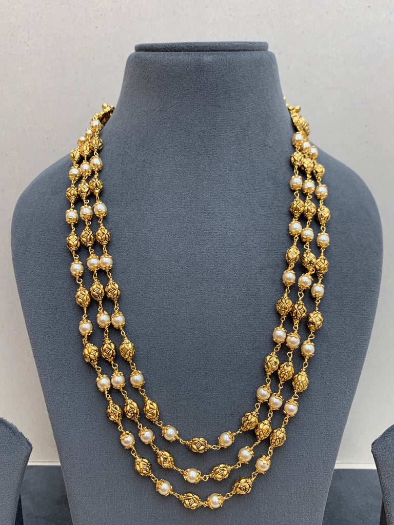 ML384  Antique Mala (92.5 Silver)