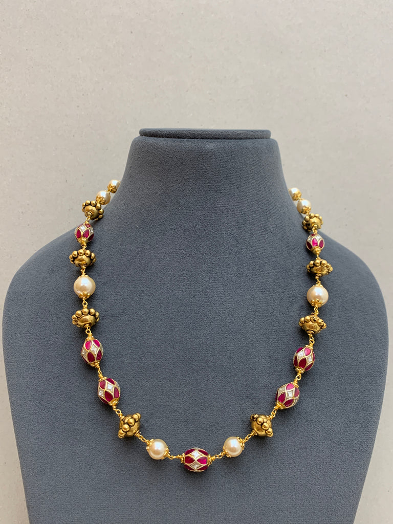 ML388  Antique Mala (92.5 Silver)