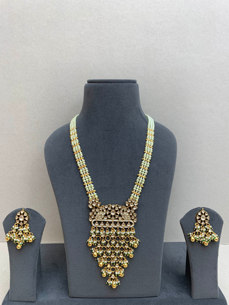 MM1987W Long Jadau Set