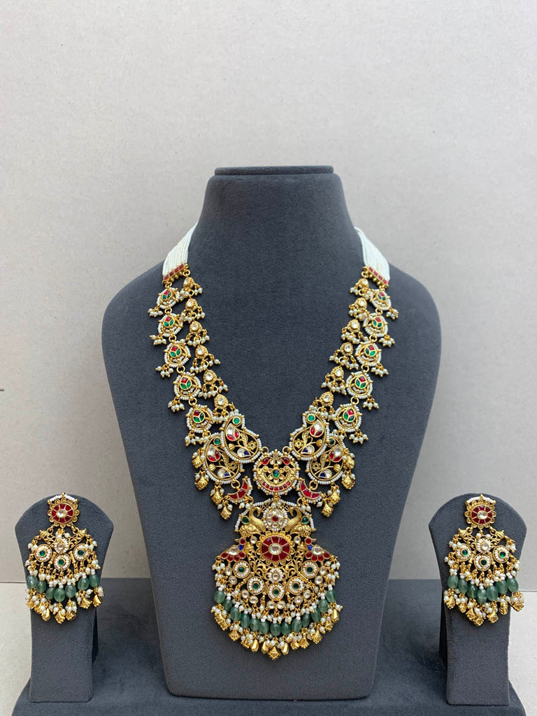MM2117 Long  Jadau Set