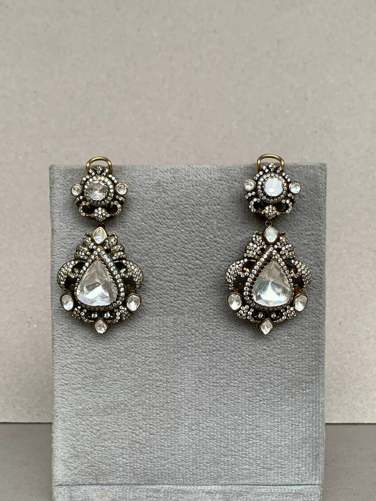 MZ510  Moissanite Earrings