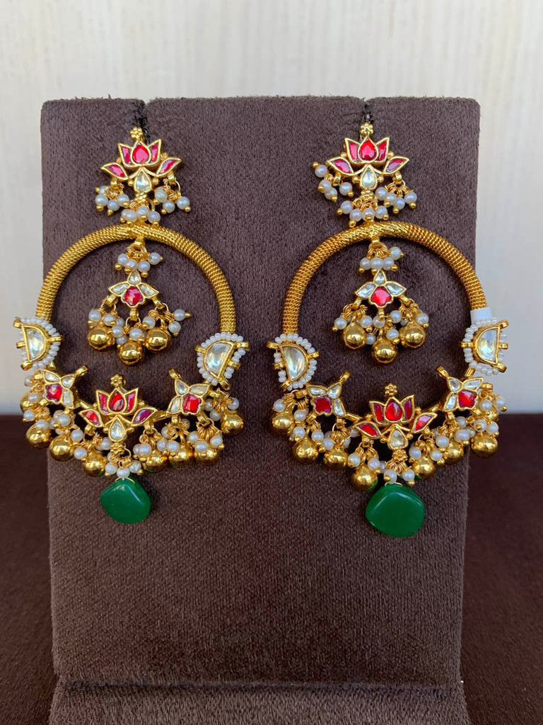 NT262 Jadau Earrings