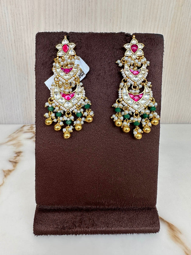 NT629 Jadau Earrings