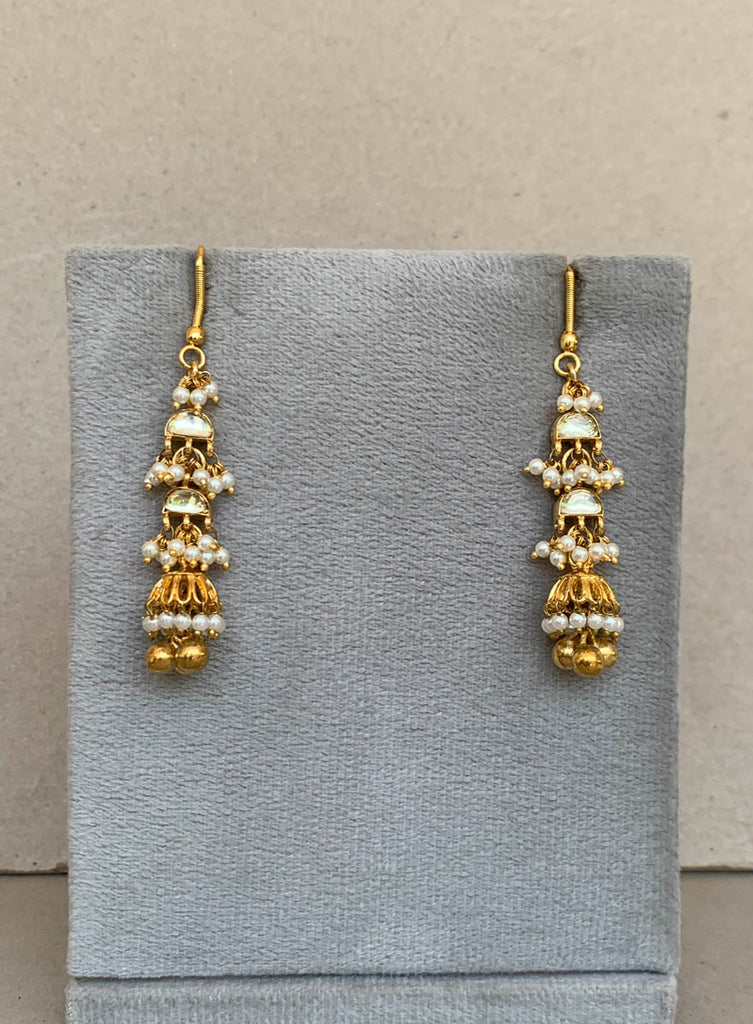 NT657 Jadau Earrings