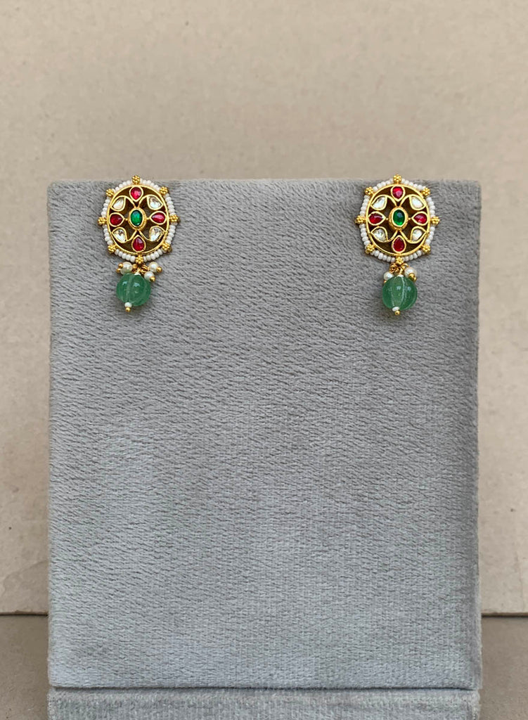 NT935 Jadau Earrings