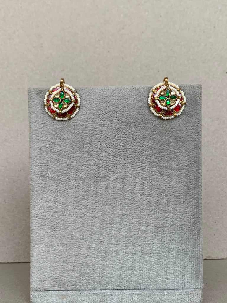 NT937  Jadau Earrings