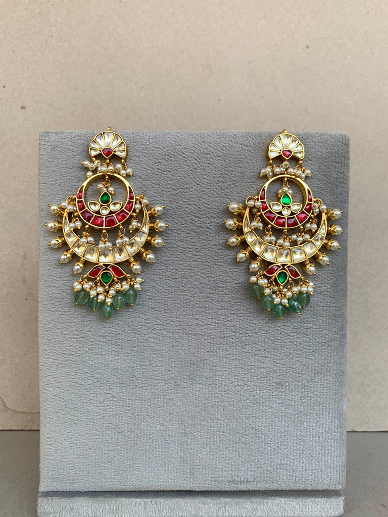 NT942 Jadau Earrings