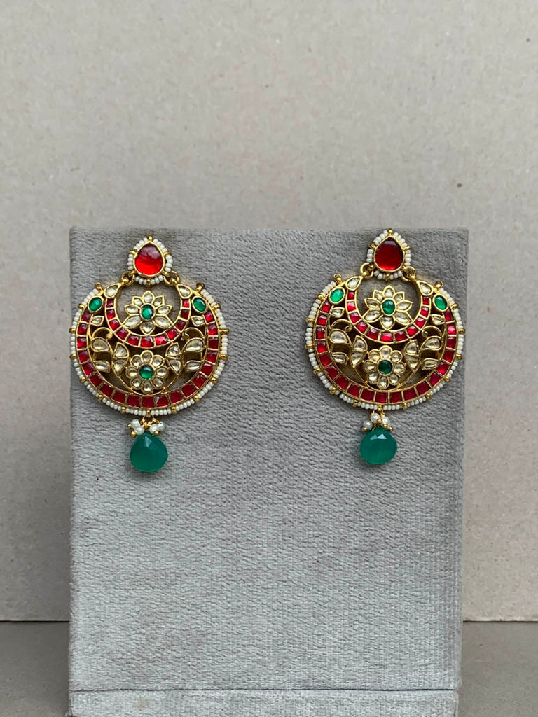 NT943  Jadau Earrings