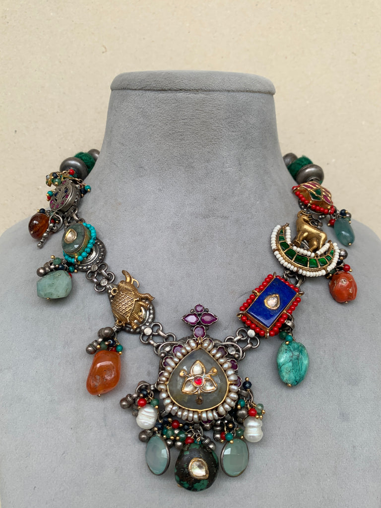 S1056 Maahru Silver Necklace