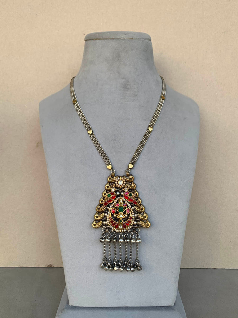 S1146 Maahru Silver Necklace