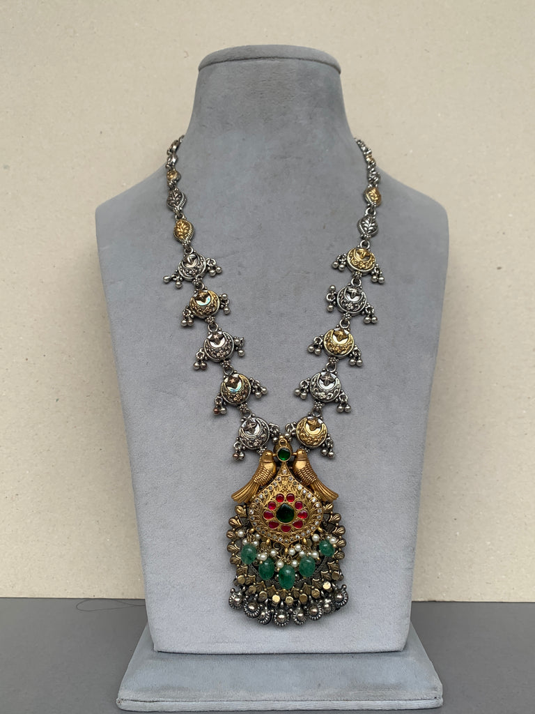 S1163 Maahru Silver Necklace