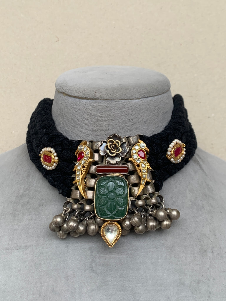 SM956 Maahru Silver Necklace