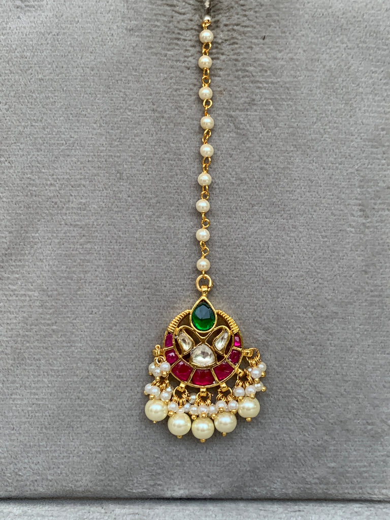 TK439 Multi Jadau Mangtikka