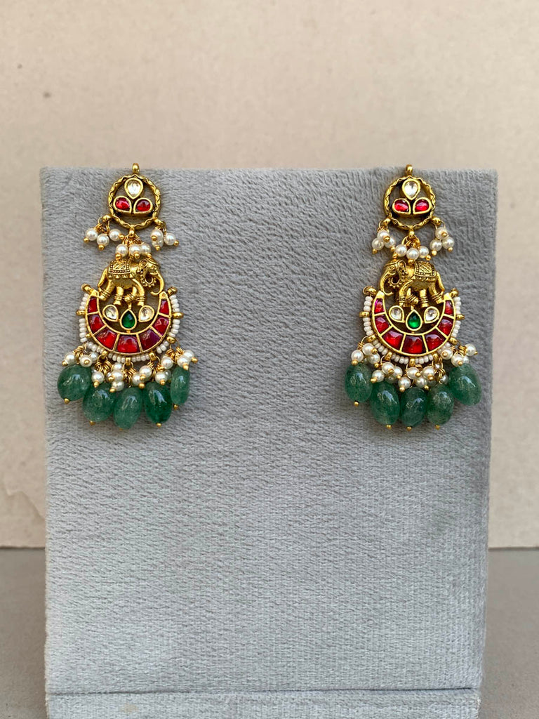 TN010 Jadau Earrings