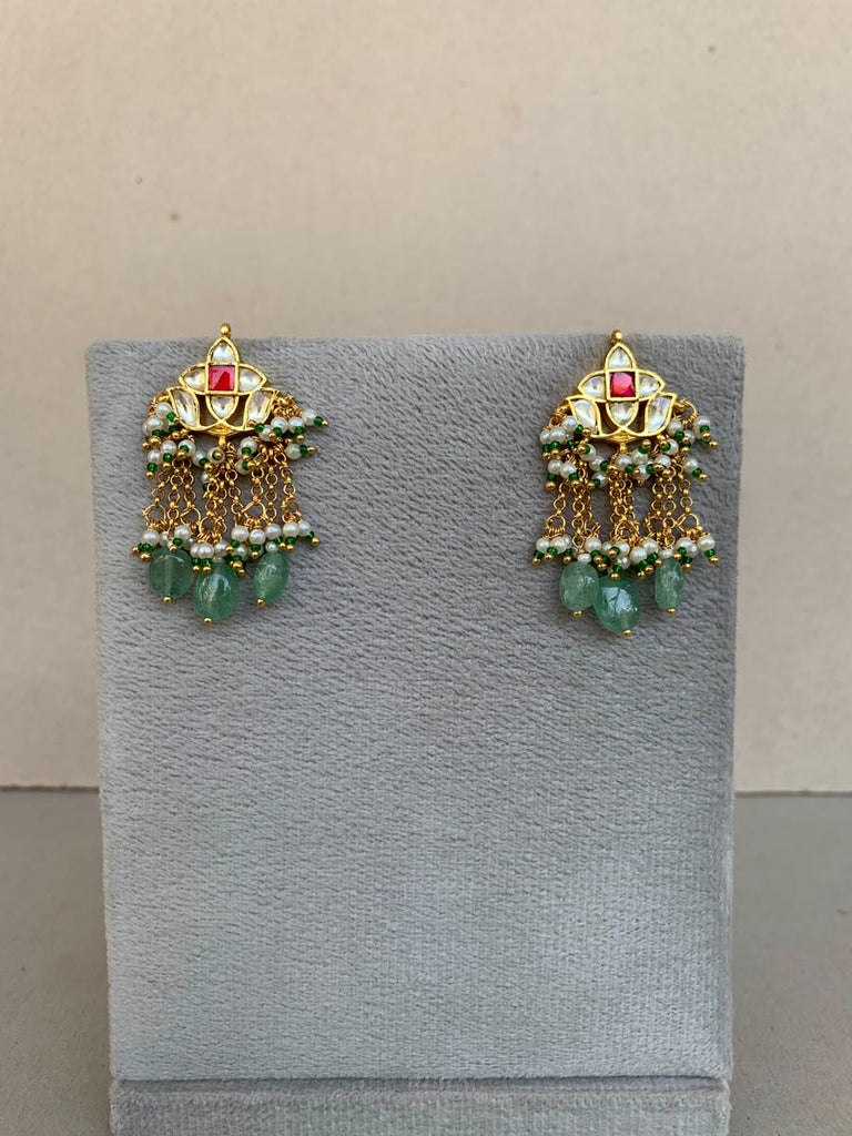 TN012 Jadau Earrings