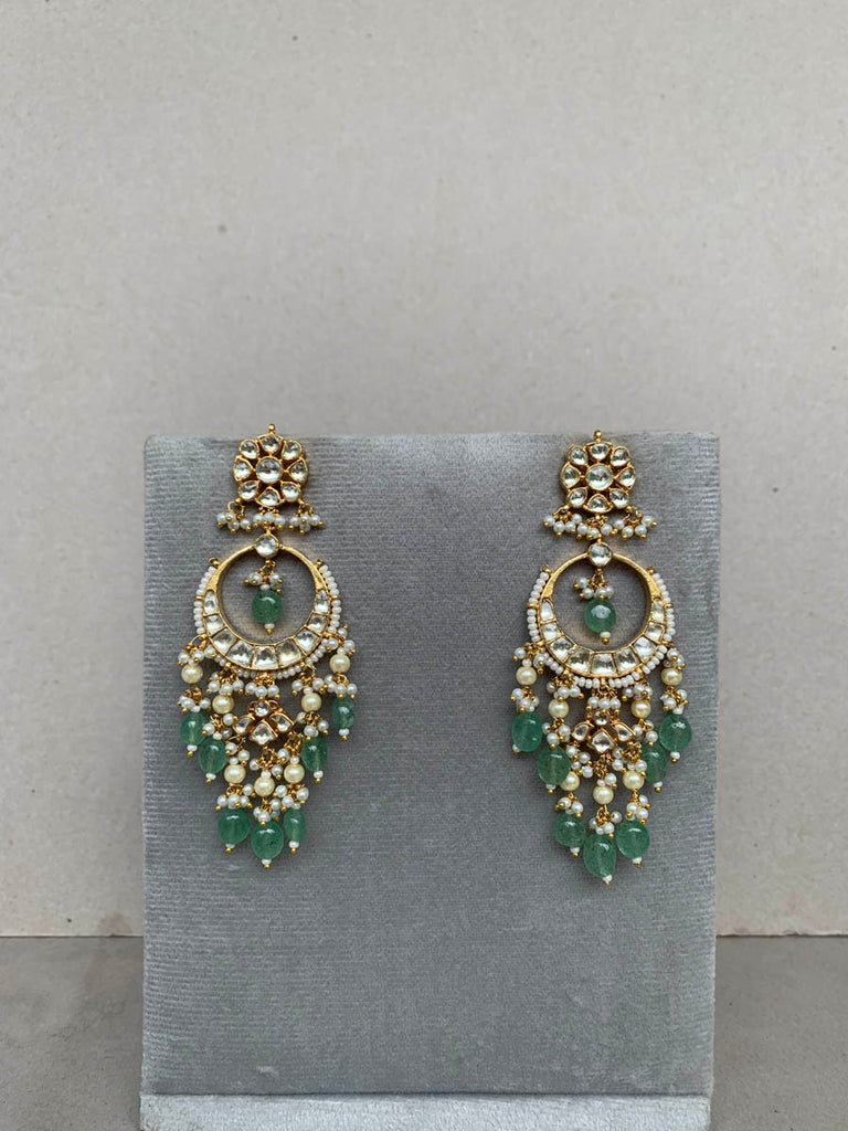 TN094   Jadau Earrings