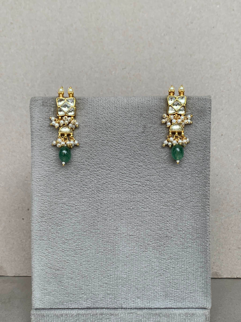 TN147  Jadau Earrings