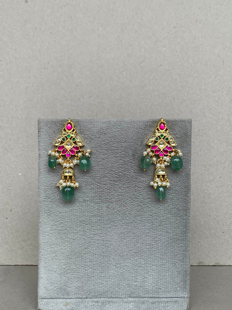 TN148  Jadau Earrings