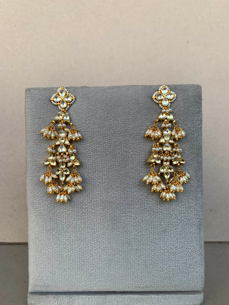 TN287 Jadau Earrings