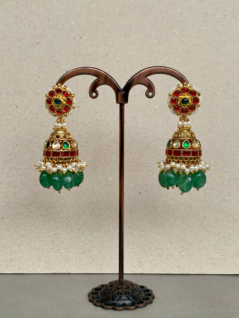 TN406 Jadau Earrings
