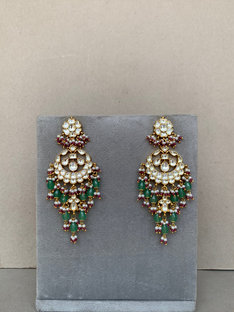 TN417 Jadau Earrings
