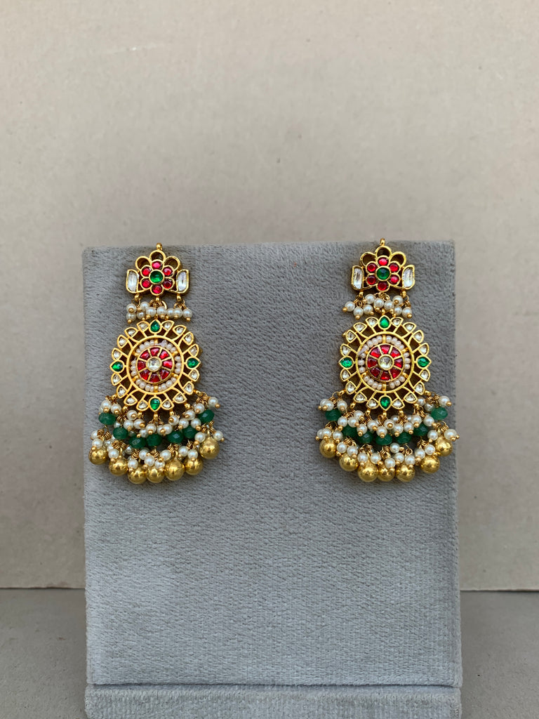 TN423 Jadau Earrings
