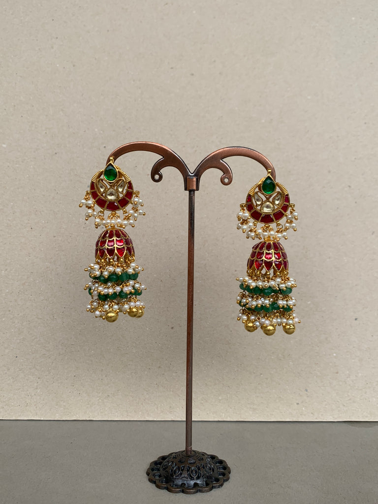 ME590 Jadau Earrings